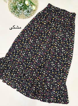 دامن نخی چیندار