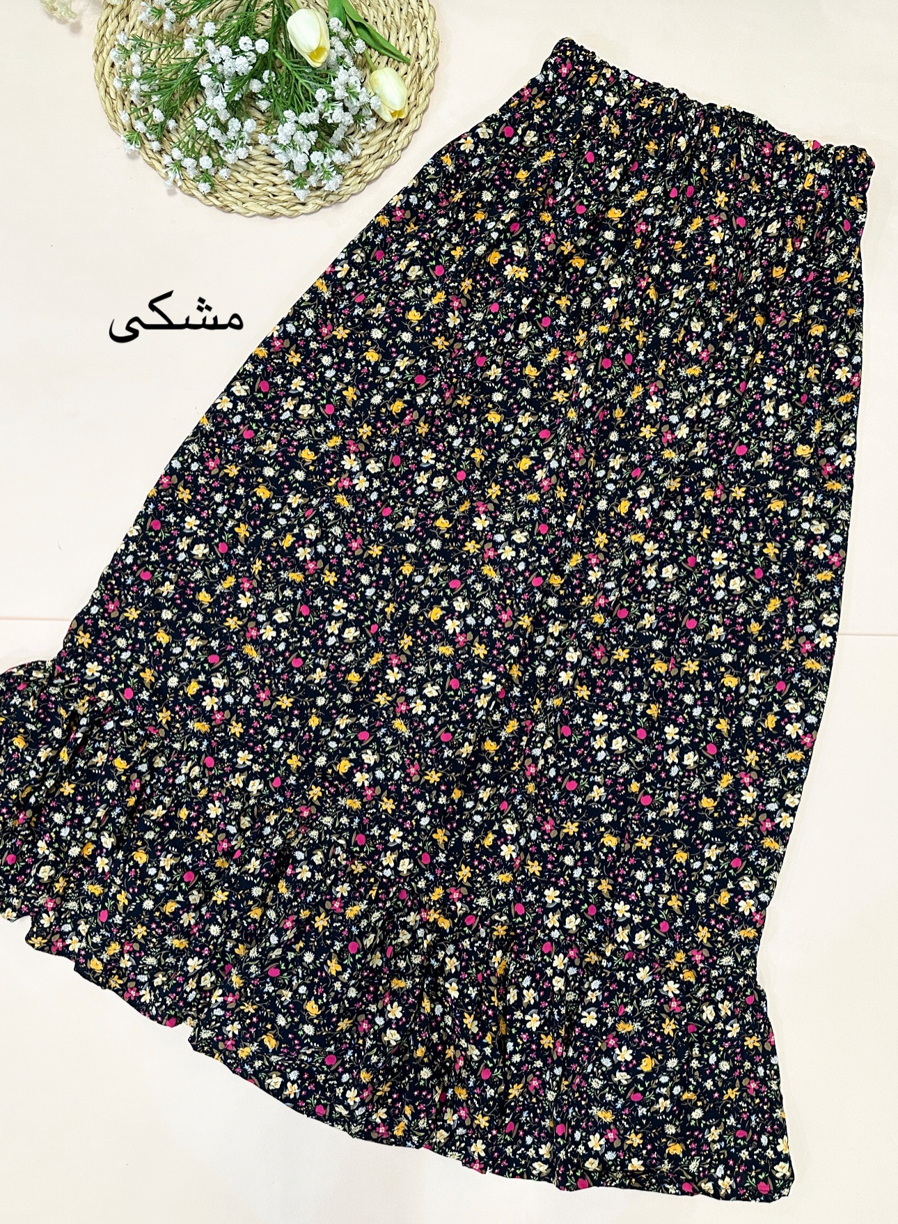 دامن-نخی-چیندار