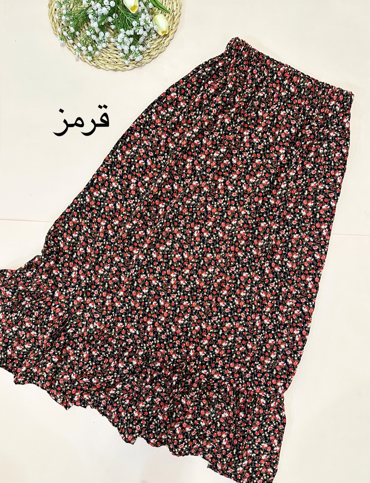 دامن-نخی-چیندار