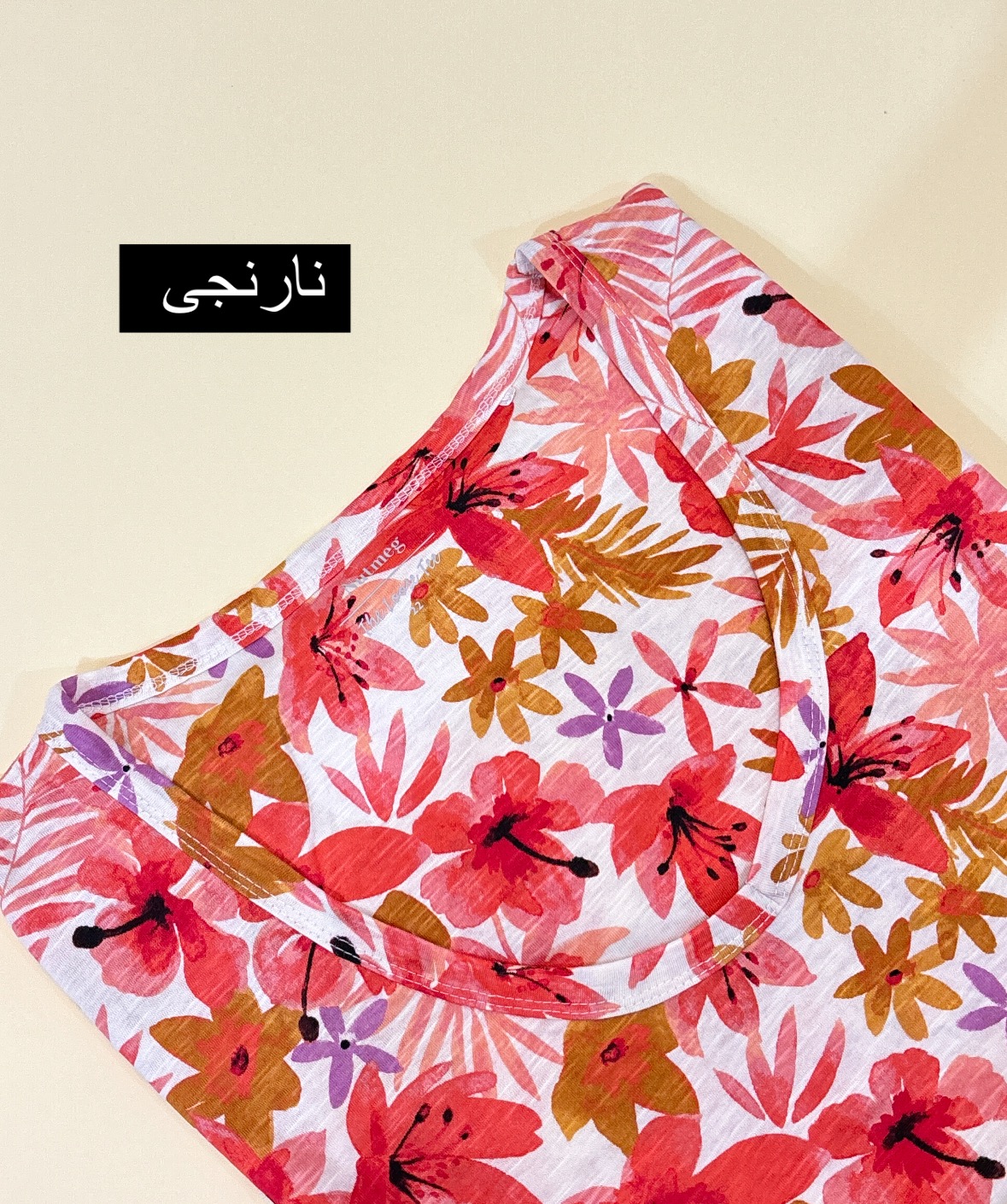 تیشرت-گلدار-پلاس-سایز-1